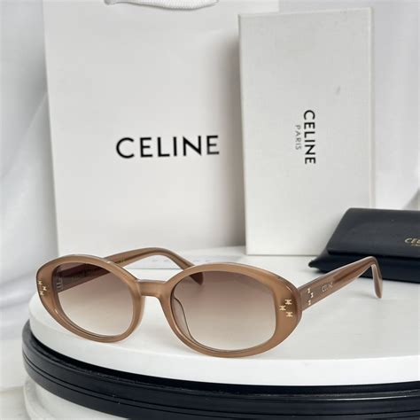 CELINE Triomphe Sunglasses CL40212U White .